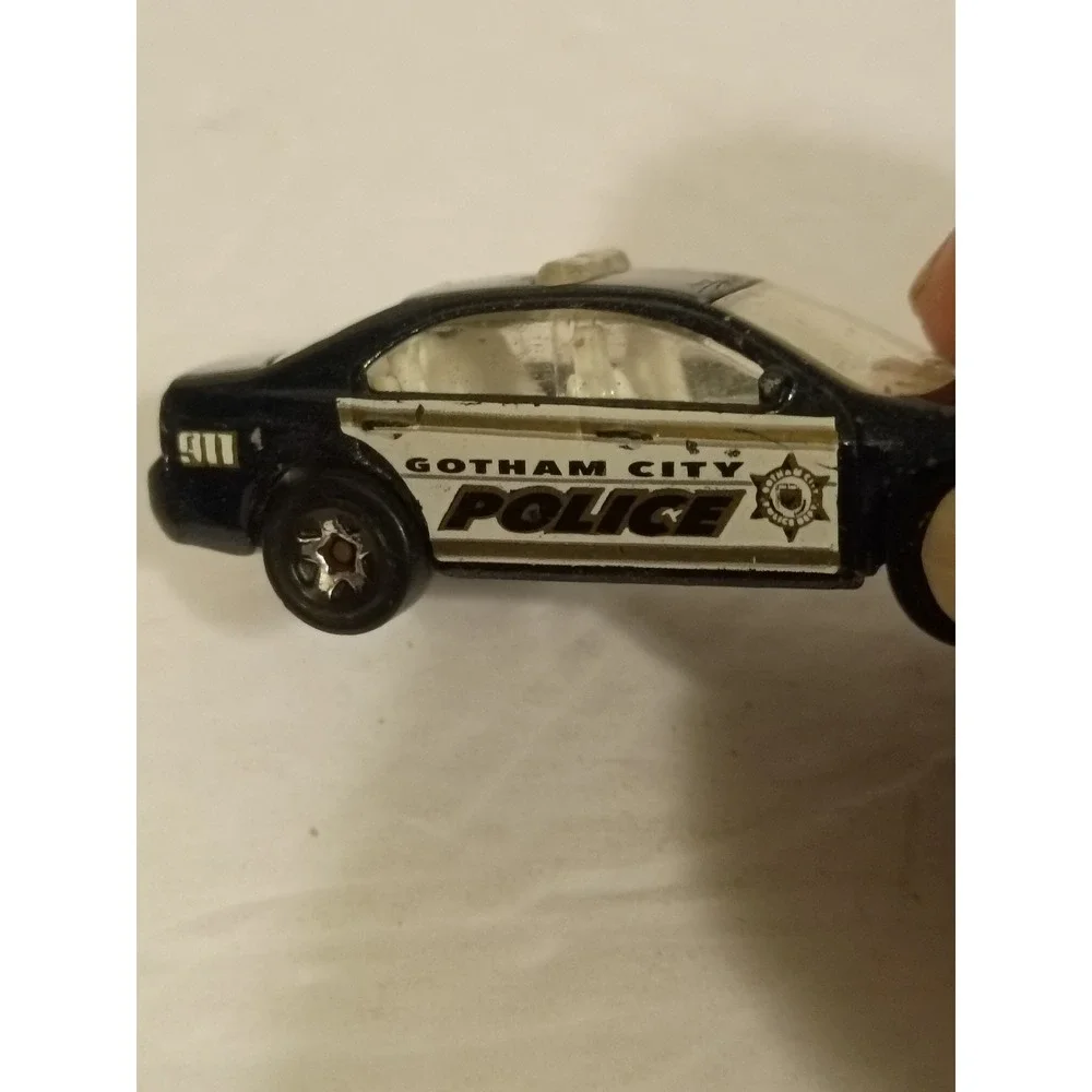 Hot Wheels Ford Fusion Gotham City Police Car GCPD Batman DC Comics Black White